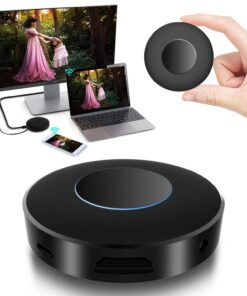 WiFi Display Dongle, Wireless Display Receiver for iOS iPhone iPad/Android Smartphones/ Windows/ Macbook