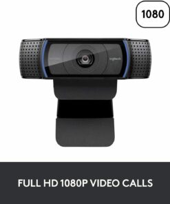 Alternative view of Logitech C920x Pro Stream 1080P Webcam-HD Video Streaming Video Calling, Stereo Mics