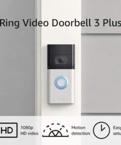 Alternative view of Ring Video Doorbell 3 Plus – Enhanced WiFi, Improved Motion Detection