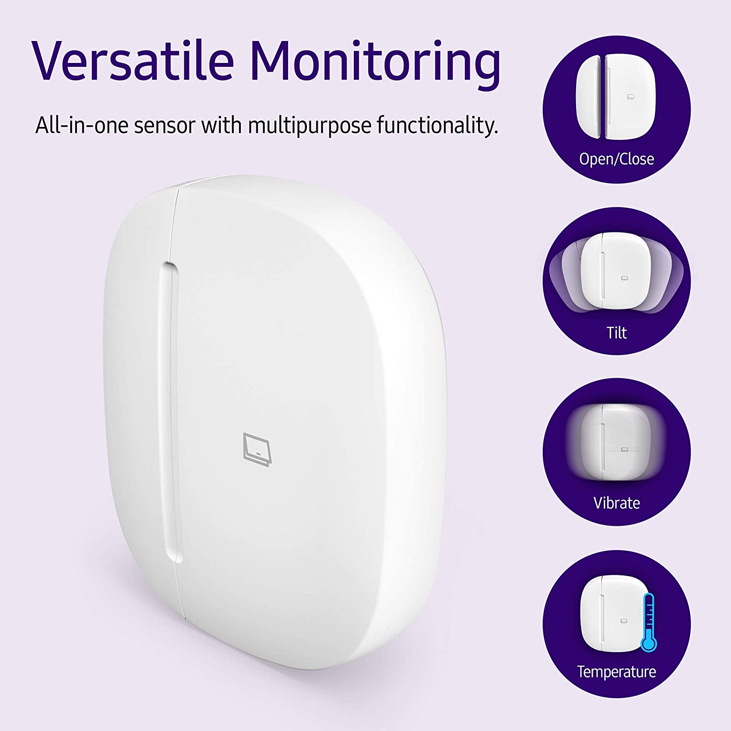 SmartThings Door & Window Multipurpose Sensor, White - Image 6