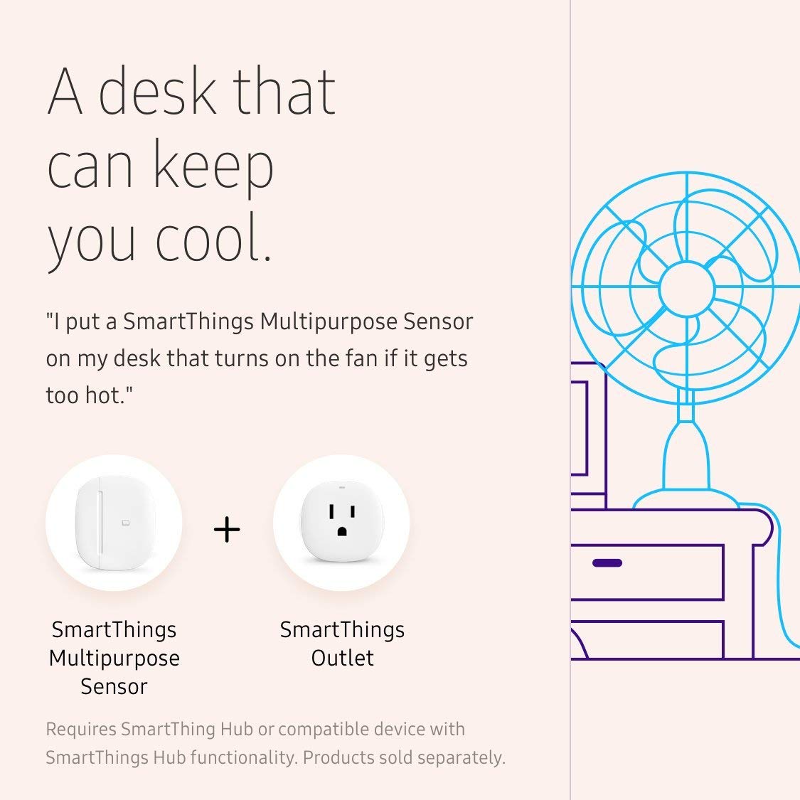 SmartThings Door & Window Multipurpose Sensor, White - Image 4