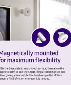 Alternative view of SmartThings Zigbee Magnetic Motion Sensor,White