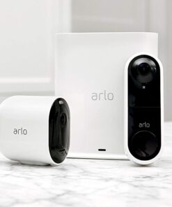 Alternative view of Arlo VMK5140-100NAS Ultra - 4K UHD Wire-Free Security Camera with Arlo Video Doorbell