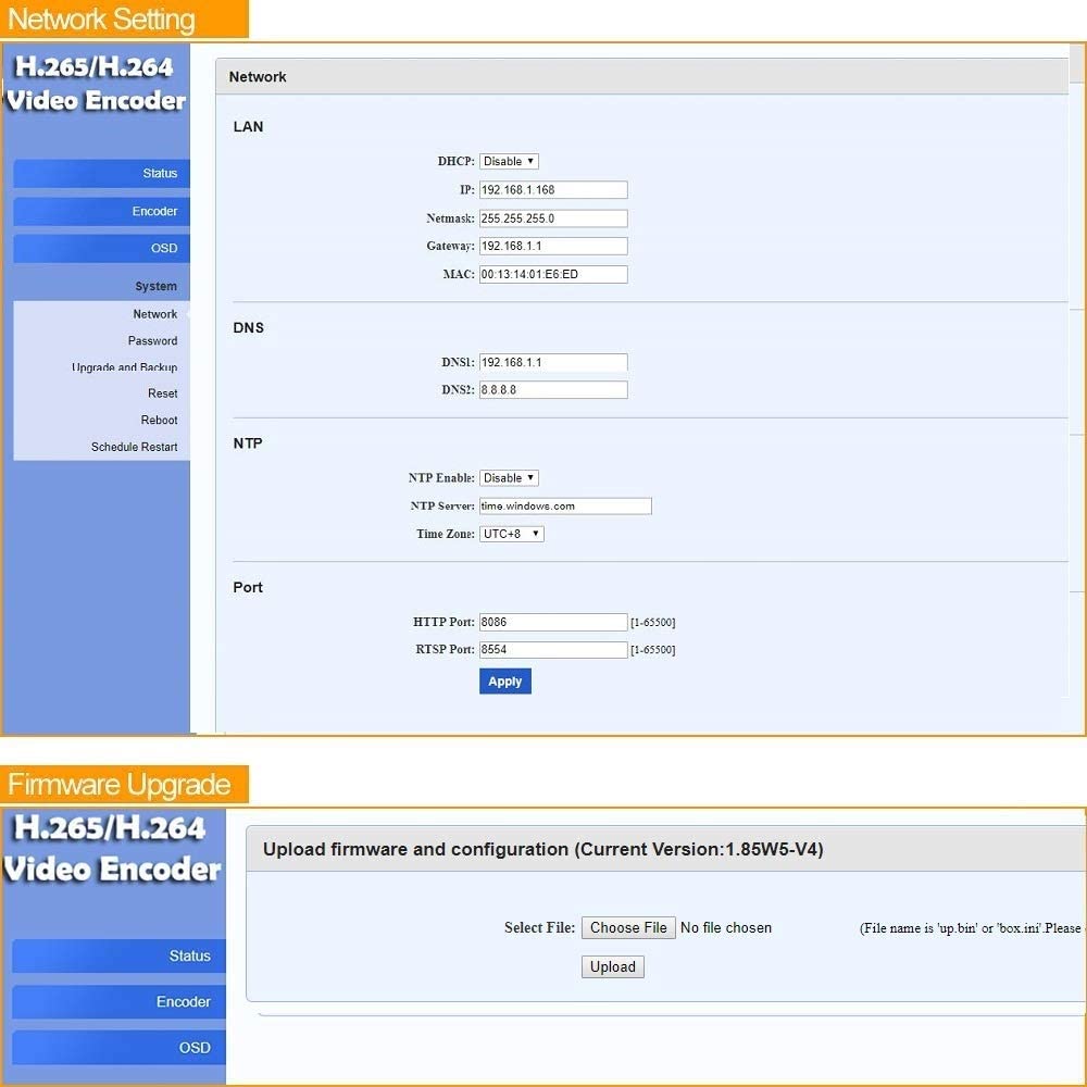 H.265/H.264 HDMI Video Encoder for Live Stream Broadcast on Facebook YouTube Ustream Wowza Streaming Platforms.Support RTMP/RTMPS/RTSP/UDP/RTP/HTTP/Onvif/m3u8/FLV,HDMI to IP Encoder - Image 7