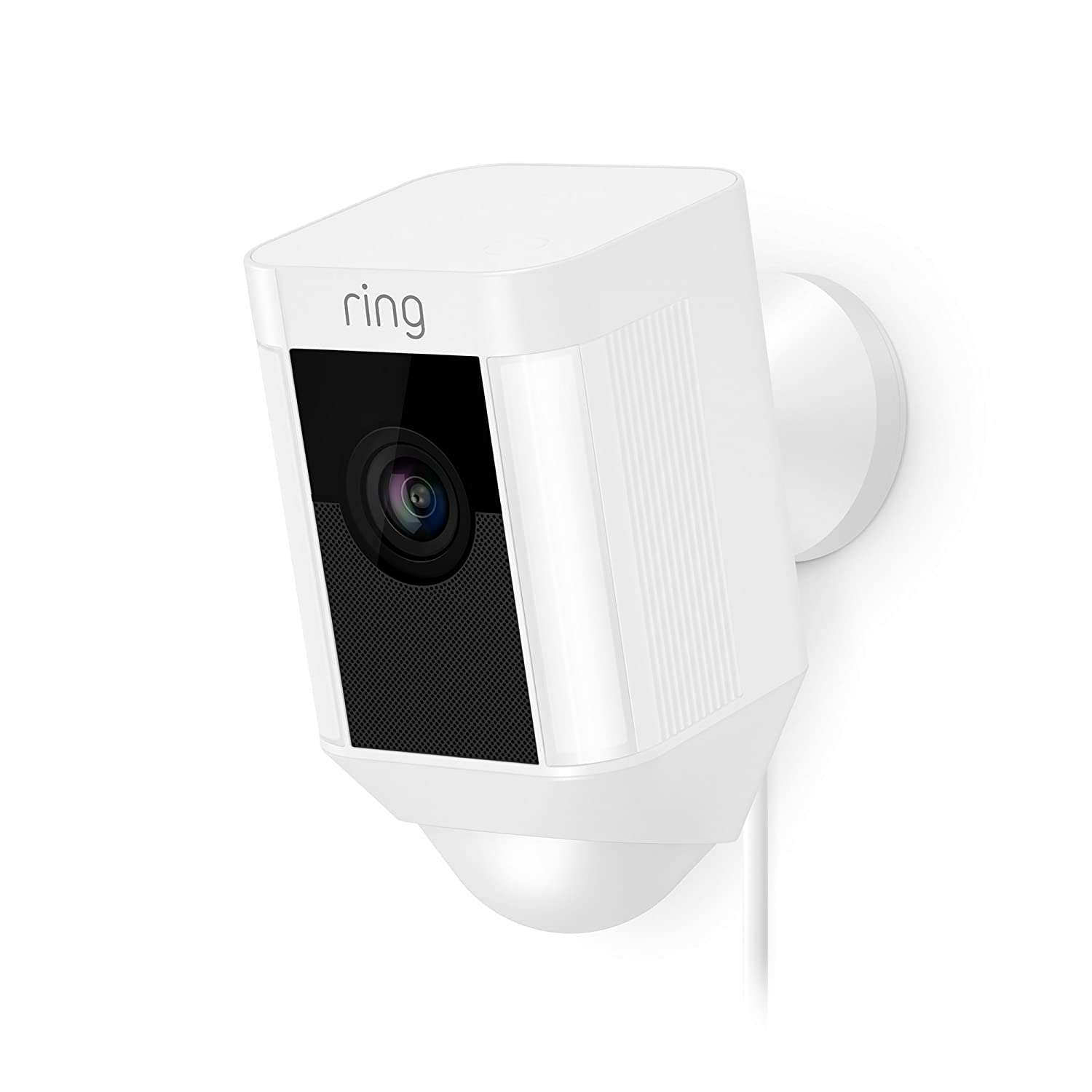 Ring Spotlight Cam Wired: Plugged-in HD security camera with built-in spotlights -Black, - Image 2
