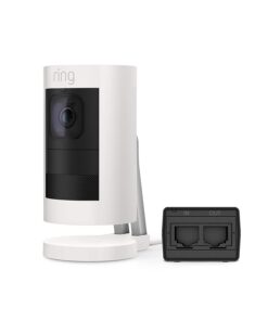 Ring Stick Up Cam Elite, Power over Ethernet HD Security Camera White