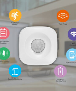 Smart Home PIR Motion Sensor Voice Control Compatible with Alexa Google Home