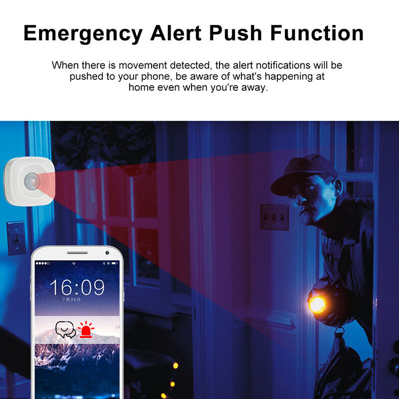 Smart Home PIR Motion Sensor Voice Control Compatible with Alexa Google Home - Image 7