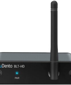 BluDento 5.0 aptX HD, True HiFi Long Range Bluetooth Audio Receiver,
