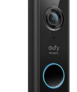 eufy Security, Wireless Add-on Video Doorbell with 2K Resolution, 2-Way Audio,