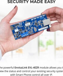 Alternative view of Eyez-On EnvisaLink EVL4-EZR IP Interface Module for DSC and Honeywell (Ademco) Security Systems,Compatible with Alexa
