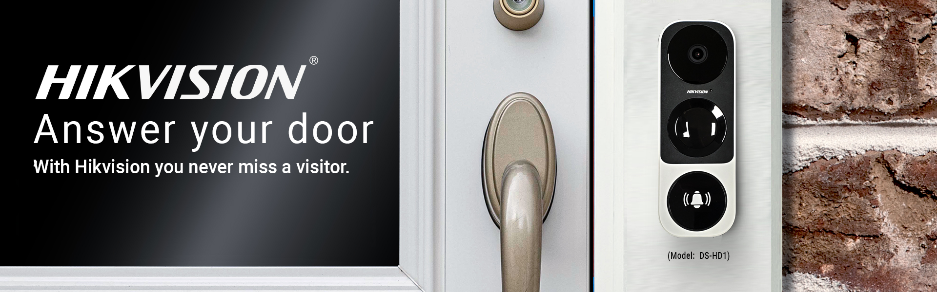 Hikvision 3 MP Outdoor Wi-Fi Smart Video Doorbell Camera - Image 4