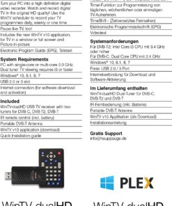 Alternative view of Hauppauge WinTV-dual HD - Dual,