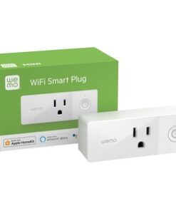 Wemo Mini Smart Plug, Wi-Fi Enabled, Compatible with Alexa and Google Assistant