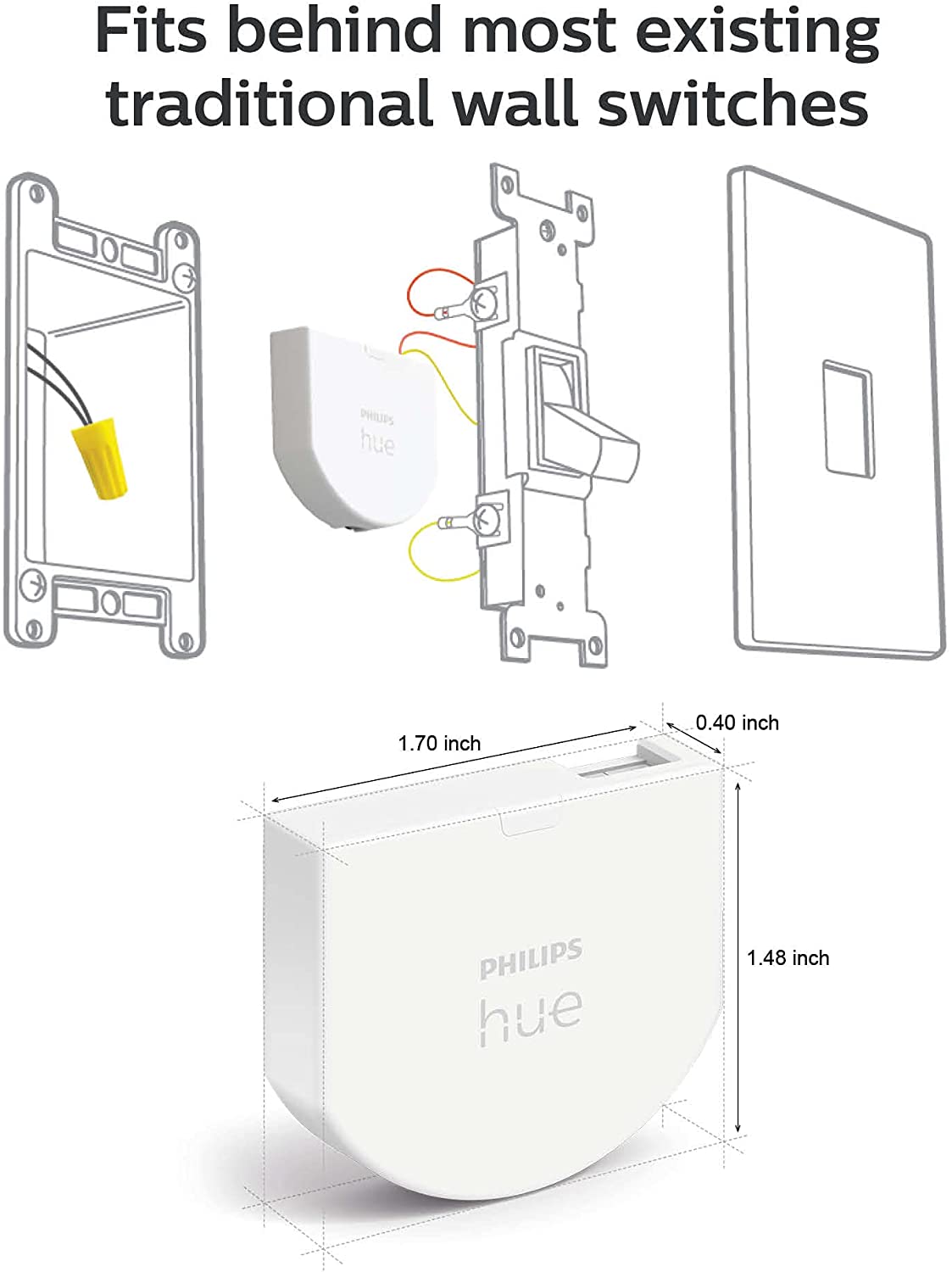 Philips Hue Wall Switch Module (For Philips Hue lights) - Image 3