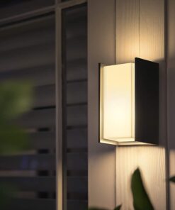 Alternative view of Philips Hue Turaco White LED Smart Outdoor Wall Light,
