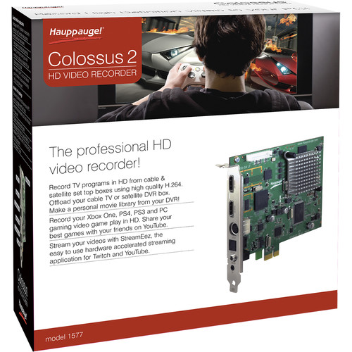 Hauppauge Colossus 2 PCIe Video Capture Card - Image 4