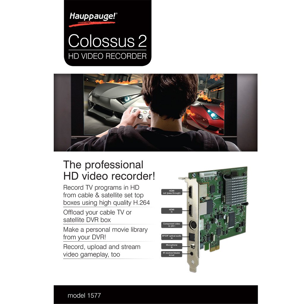 Hauppauge Colossus 2 PCIe Video Capture Card - Image 5