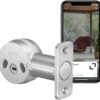 Level Bolt Smart Lock, Bluetooth Deadbolt, Works with Your Existing Lock, Keyless Entry, Smartphone Access, Works with Apple HomeKit