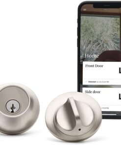 Alternative view of Level Lock Smart Lock - Touch Edition, Keyless Entry Using Touch, a Key Card, or Smartphone. Works with Apple HomeKit