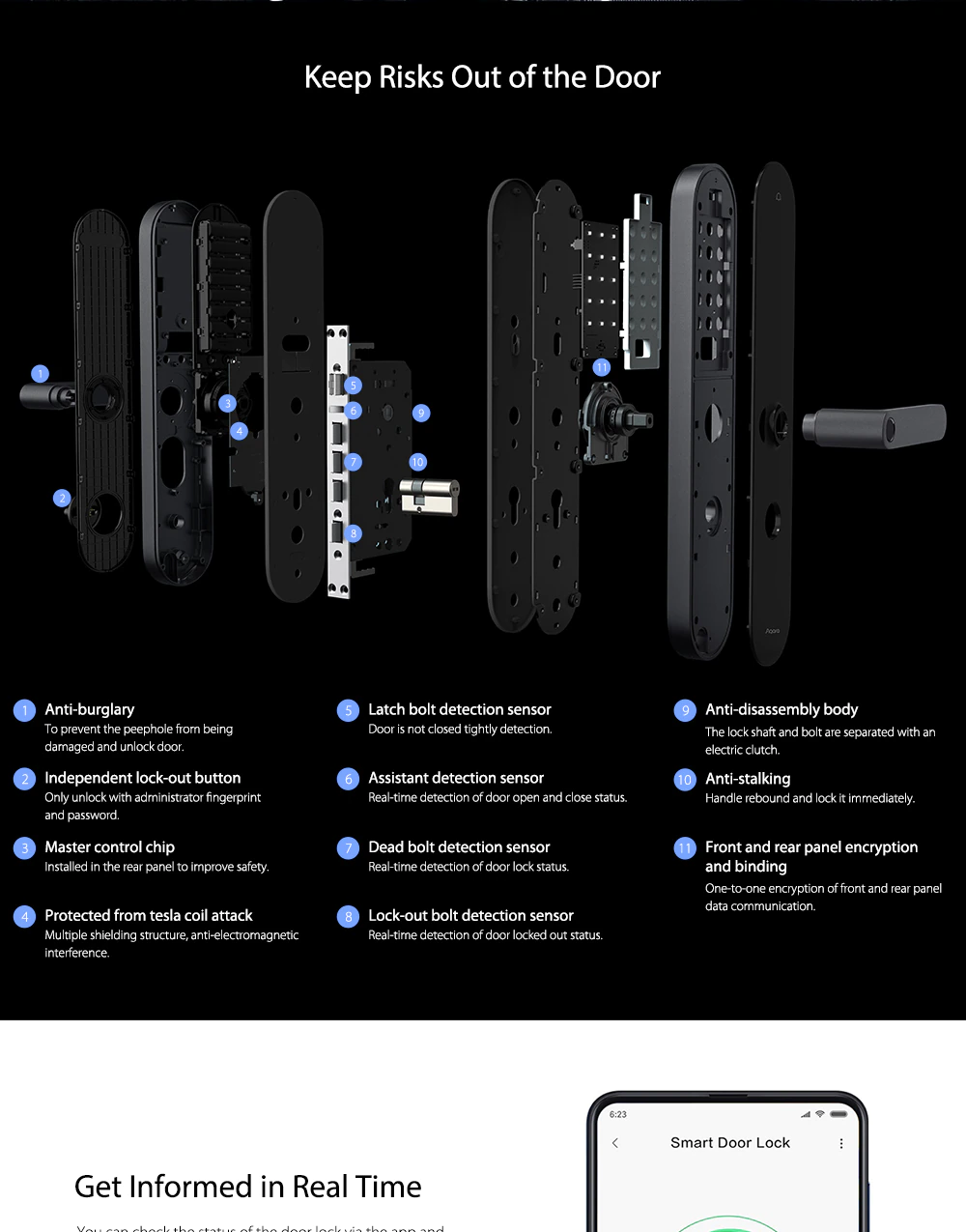 Aqara Smart Door Lock N100 Zigbee 3.0 - Image 14