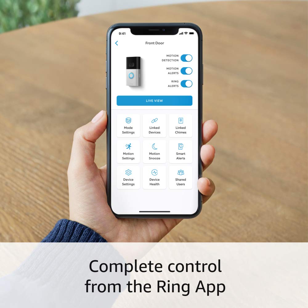 Ring Video Doorbell 4 – improved 4-second color video previews with enhanced wifi - Image 6
